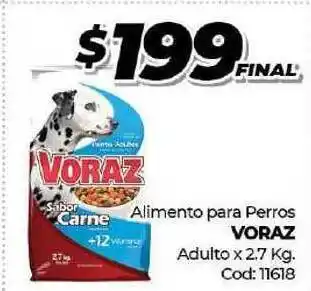 Diarco Voraz Alimento para Perros Adulto x 2.7kg oferta