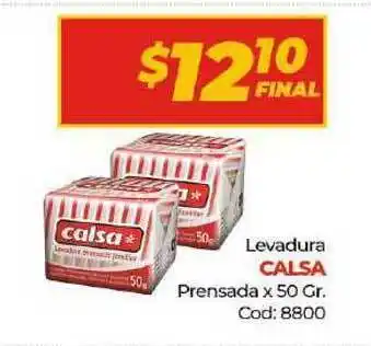 Diarco Calsa Levadura Prensada x 50gr oferta