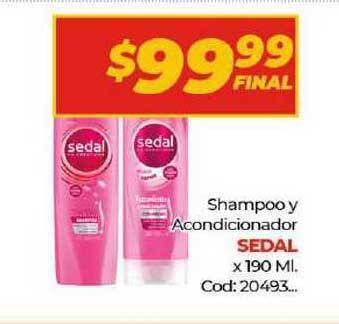 Diarco Sedal Shampoo y Acondicionador x 190ml oferta