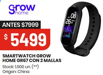Changomas SMARTWATCH GROW HOME GR67 CON 2 MALLAS oferta