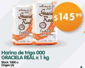 Supermercados Buenos Días Harina de trigo 000 GRACIELA REAL x 1 kg oferta
