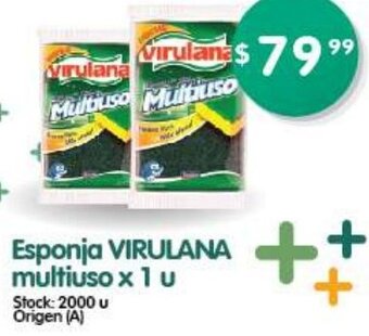 Supermercados Buenos Días Esponja VIRULANA multiuso x 1 u oferta