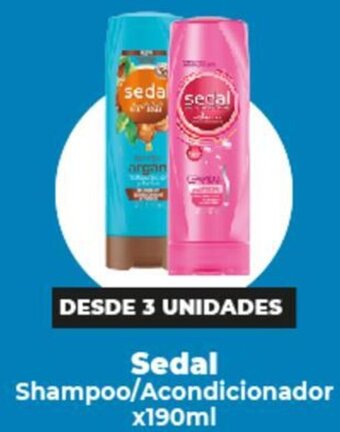 Supermayorista Vital Sedal Shampoo/Acondicionador x190ml oferta