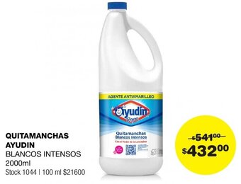 Atomo Conviene QUITAMANCHAS AYUDIN BLANCOS INTENSOS 2000ml oferta