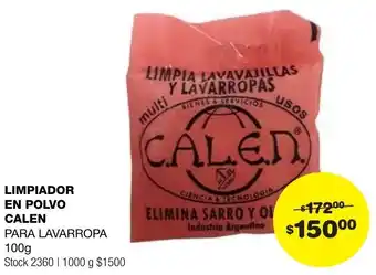 Atomo Conviene LIMPIADOR EN POLVO CALEN 100g oferta