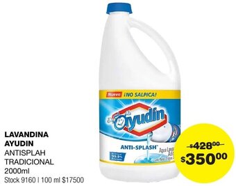 Atomo Conviene LAVANDINA AYUDIN ANTISPLAH TRADICIONAL 2000ml oferta