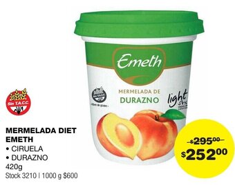 Atomo Conviene MERMELADA DIET EMETH 420g oferta