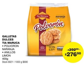 Atomo Conviene GALLETAS DULCES TIA MARUCA 400g oferta