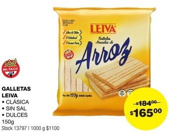 Atomo Conviene GALLETAS LEIVA 150g oferta