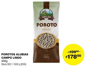 Atomo Conviene POROTOS ALUBIAS CAMPO LINDO 500g oferta