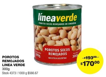 Atomo Conviene POROTOS REMOJADOS LINEA VERDE 300g oferta