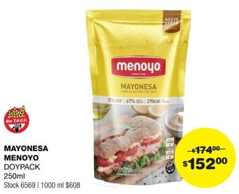 Atomo Conviene MAYONESA MENOYO DOYPACK 250ml oferta