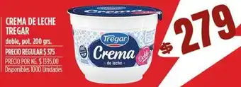Supermercados Vea CREMA DE LECHE TREGAR 200 grs. oferta