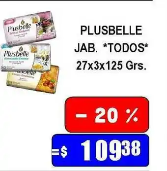 Dulcenter Plusbelle Jab. 27x3x125 grs oferta