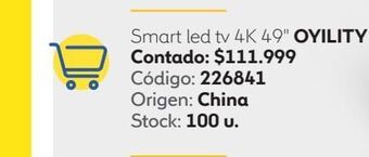 Coppel Smart led tv fhd 49 oyility 49d19a oferta