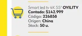 Coppel Smart led tv fhd 55 oyility 55d19a oferta