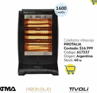 Coppel Estufa infrarrojaprotalia hn16 oferta