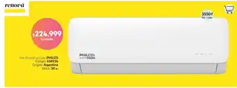 Coppel Aire acondicionado philco oferta
