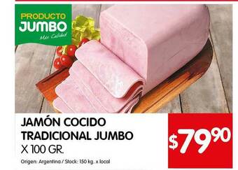 Disco Jamón Cocido Tradicional Jumbo oferta