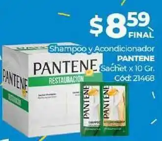 Diarco Pantene Shampoo Y Acondicionador x10gr oferta