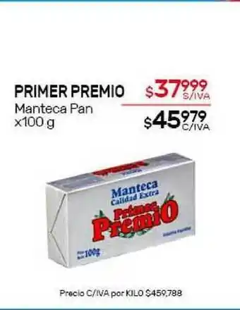 Nini Mayorista Primer Premio Manteca Pan x100g oferta