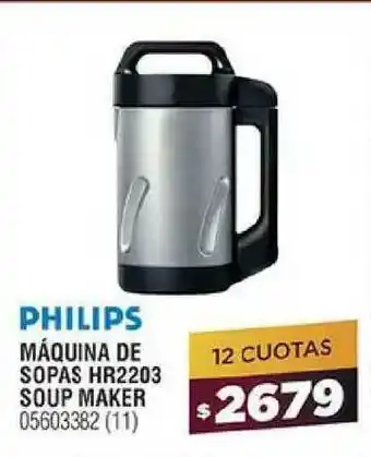 Bringeri Philips Máquina De Sopas Hr2203 Soup Maker oferta