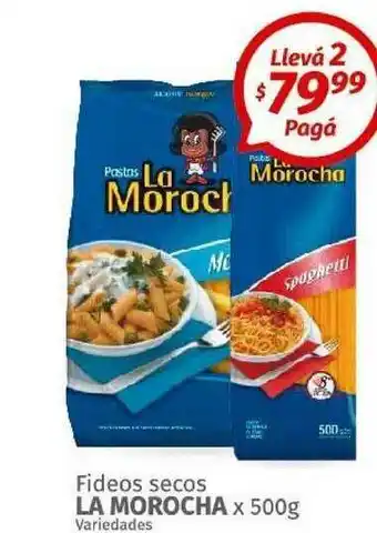 Arcoiris Supermercados La Morocha Fideos Secos x500g oferta