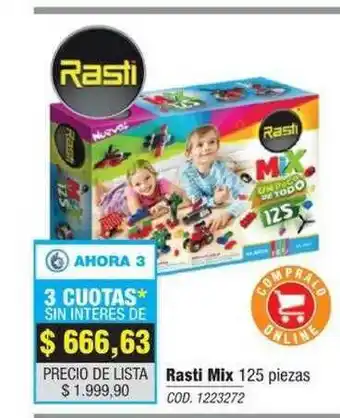 Rasti Mix 125 Piezas