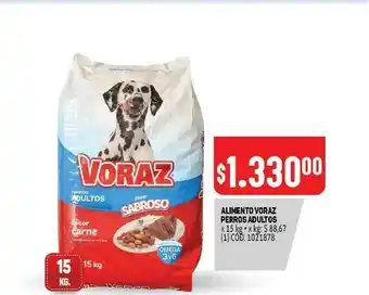 Makro Voraz Alimento Perros Adultos oferta