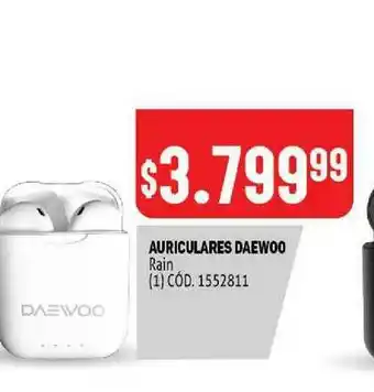 Makro Auriculares Daewoo Rain oferta