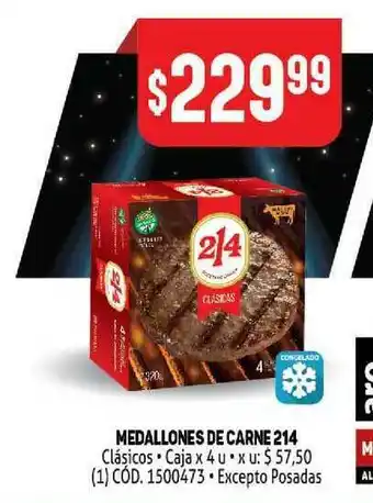 Makro Medallones De Carne 214 Clásicos Caja oferta