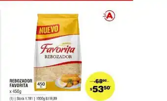 Atomo Conviene Rebozador Favorita x 450g oferta