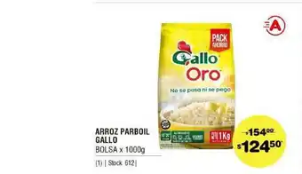 Atomo Conviene Arroz Parbloil Gallo x 1000g oferta
