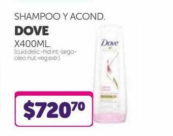 La Gallega Supermercados Shampoo y acond dove oferta