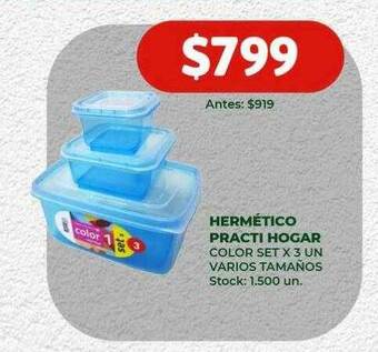 Super MAMI Hermético practi hogar oferta