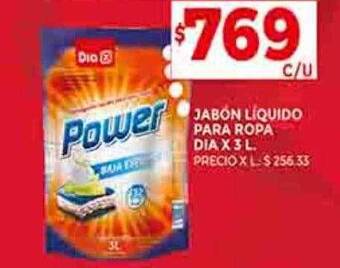 Supermercados DIA Jabóñ líquido para ropa dia oferta