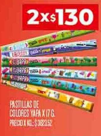 Supermercados DIA Pastillas de colores yapa oferta