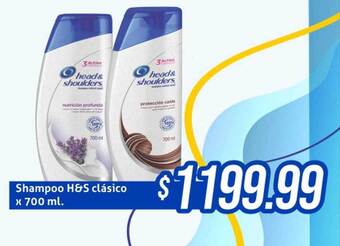 Gomez Pardo Shampoo h&s clásico oferta
