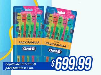 Gomez Pardo Cepillo dental oral-b pack familia x 5 oferta