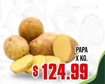 Gomez Pardo Papa x kg oferta