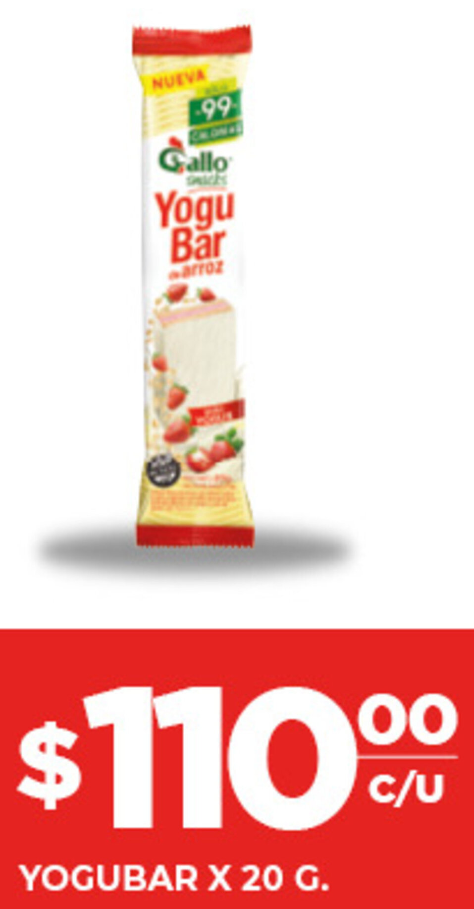 Supermercados DIA YOGUBAR X 20 G. oferta