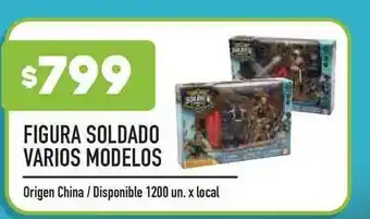 Supermercados Vea Figura Soldado Varios Modelos 1200 un. x local oferta