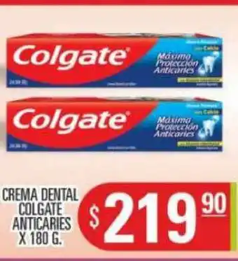 Supermercados Caracol Colgate Crema Dental Anticaries x 180g oferta