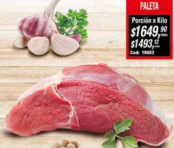 Maxiconsumo PALETA oferta