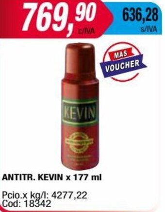 Maxiconsumo ANTITR. KEVIN x 177 ml oferta