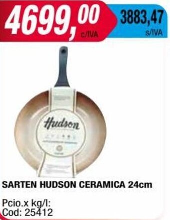 Maxiconsumo SARTEN HUDSON CERAMICA 24cm oferta