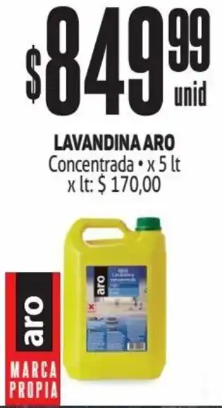 Makro LAVANDINA ARO Concentrada x 5 lt oferta