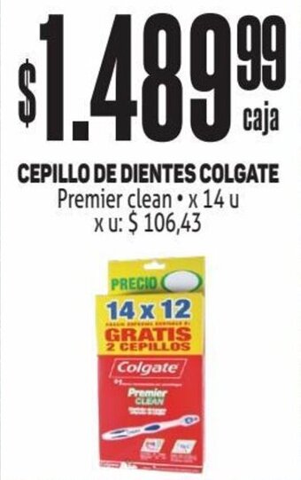 Makro CEPILLO DE DIENTES COLGATE Premier clean x 14 u oferta
