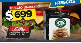 Carrefour Maxi Hamburguesas union ganadera oferta