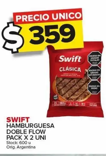 Carrefour Maxi Hamburguesas swift oferta